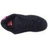 DC womens Court Graffik Skate Shoe, Black/Hot Pink, 8 US
