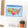 Operitacx Brilliant Maps Usa States Map Large Wall Art Learning