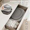 Mamatepe Baby Changing Pad, Soft, Foldable Leather Diaper Changing Pad,