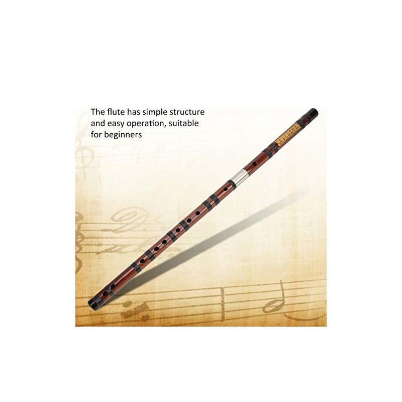 Flauta de Bambú Profesional Walfront C Key 8 Años Flauta
