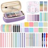 Sinload 60 Pcs Aesthetic Book Annotation Kit Pencil Case with