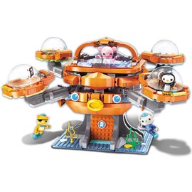 Enlighten For Age 6+ Bloque de construcción Octo-Pod Octopod Playset y percebes Kwazii Peso Inkling 698pcs del Bloque Hueco, sin la Caja Original (3708)