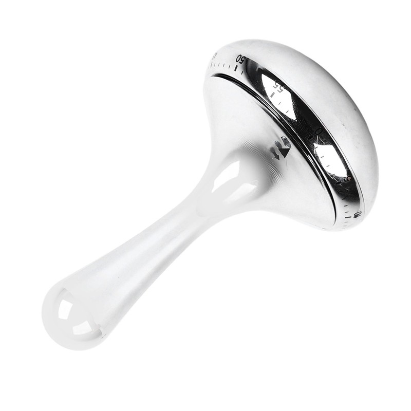 Mechanical Kitchen Timer Professional Spinning Top Shape Clear Scale High