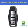 Rilnaewn Keyless Entry Systems for Mitsubishi Key Fob Cover Fits