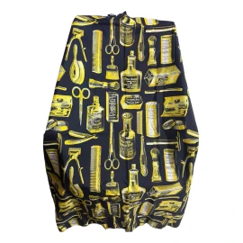Betty Dain Capa Vintage Estampada  Dorada Diseño Increible