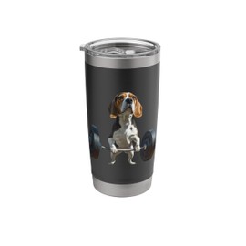 Beagle Weightpifting Bodybu.pding Stainless Steel Insulated Tumbler