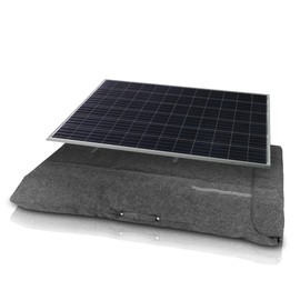 Feltectors Portable RV Solar Panel Carrying Case for Jackery SolarSaga 100W & 50W Bag Fits 2 Foldable Solar Panels 29 x 50 Inch