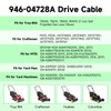 946-04728A Drive Cable Compatible with Troy-Bilt TB200 TB210 Craftsman M210
