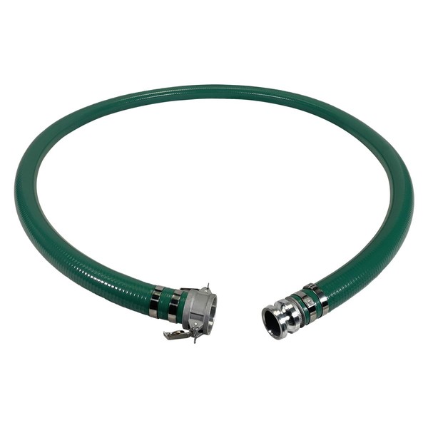 Gloxco Heavy Duty Green PVC Suction Hose Assembly for Water