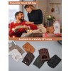 GSG Half-Finger Driving Gloves, Fingerless Leather Gloves for Men, Motorcycle