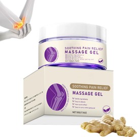 Soleneva Gelenkschmerzgel, Joint Pain Purple Gel zur Muskelentspannung & Linderung von Knieschmerzen, Rücken & Nackenschmerzen, Beruhigendes Massagegel Geeignet für die Hautpflege bei Gelenkschmerzen