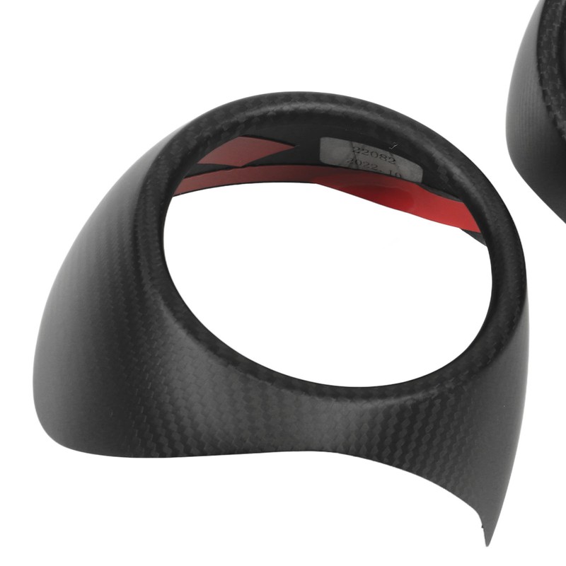 2 Pcs AC Air Vent Trim Dry Carbon Fiber Outlet