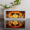 ping 3D Animal Paper Light Box Cut UV Printing Demon
