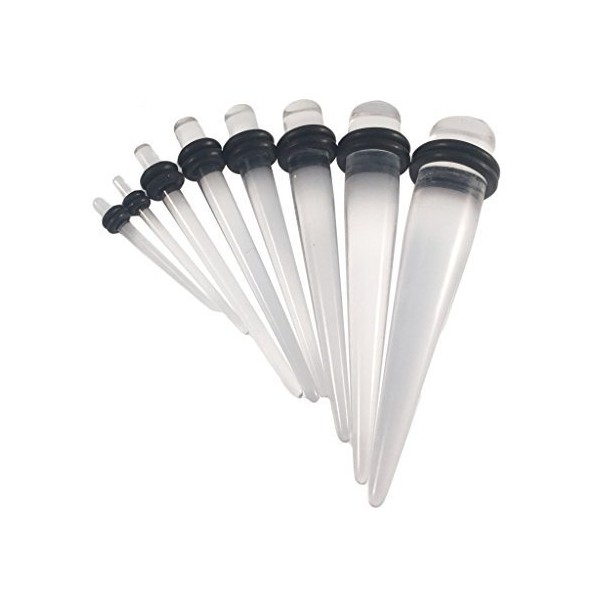 Vault 101 Limited Acrylic Ear Stretching Taper Plug Expander- 1.2mm