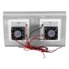 12V 120W Dual-Core Thermoelectric Cooler Peltier Refrigeration Cooling System Kit