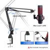 SUNMON HyperX QuadCast Boom Arm，Adjustable Suspension Microphone Boom Arm for