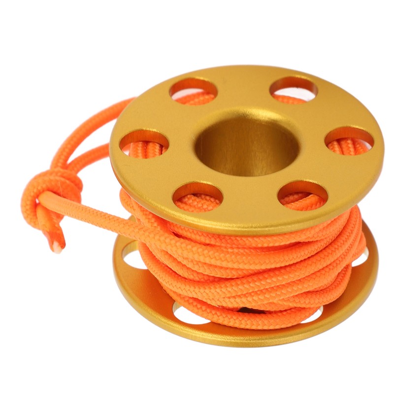 Scuba Diving Finger Reel Aluminum Alloy Mini Finger Spool Reel
