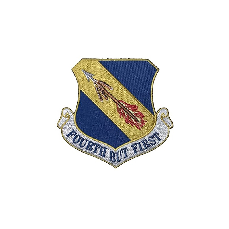 Squadron Nostalgia LLC 4th Fighter Wing Fourth BUT First Patch