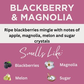 Blackberry & Magnolia Scented Shimmering Body Spray, 4 Oz (2 Pack)