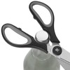 WMF “Touch” Kitchen Scissors, Stainless Steel, Lagoon Blue, Ergonomic Shape
