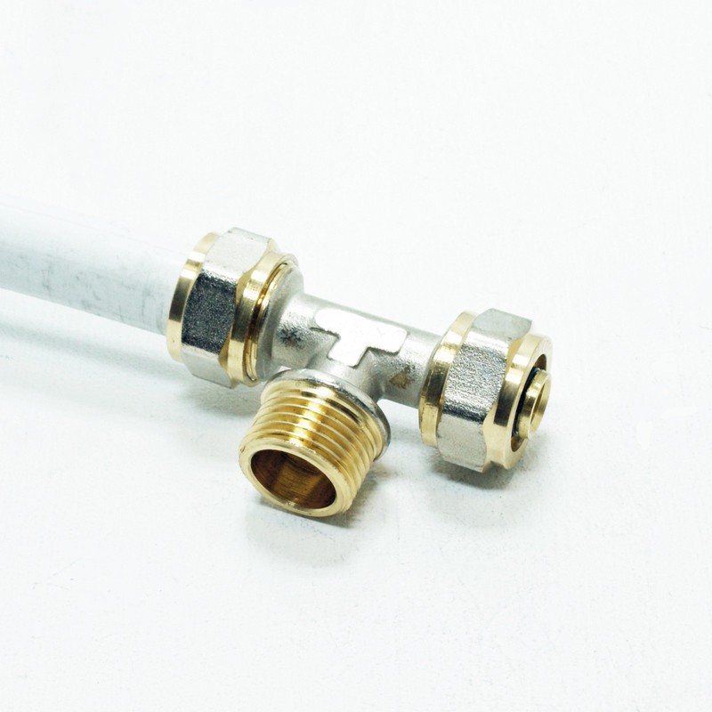 Pipetec Screw Fitting T Piece 26 x 3 mm 3/4