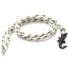 Heavstjer Fashion Plated Black Alloy Shark Tail Hook Colorful Rope