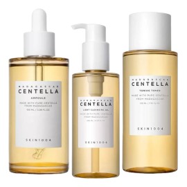 Skin1004 Madagascar Centella 3 Set Ampoule Limpiador Toner