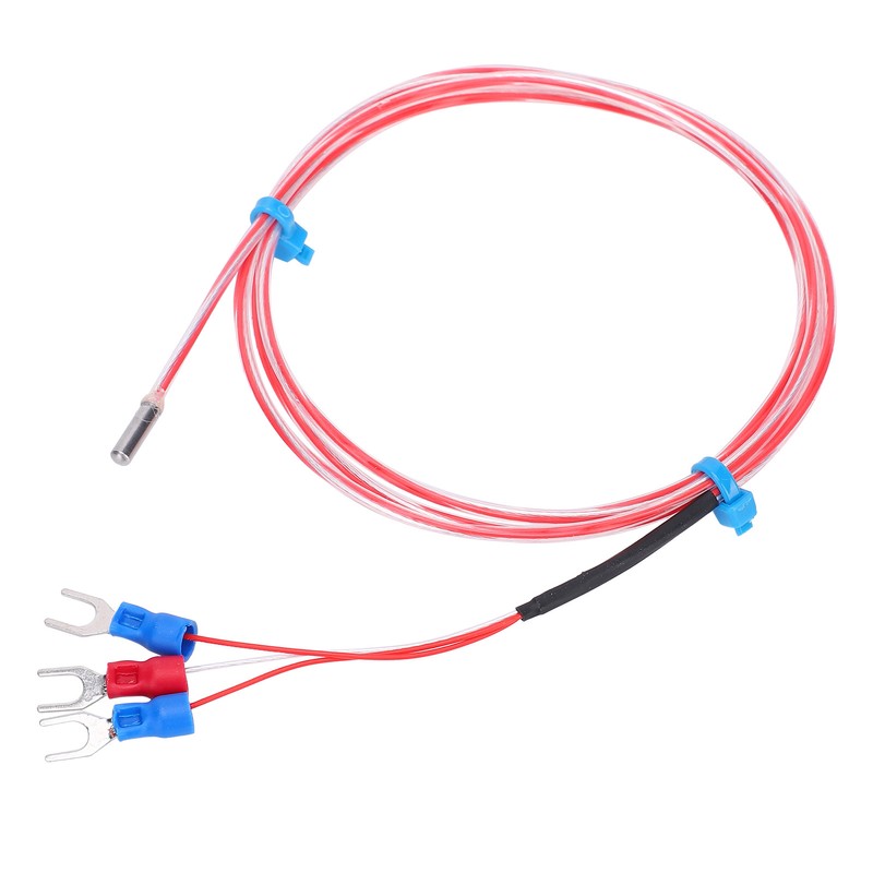 PT100 Waterproof Temperature Sensor 3 X 20mm Thermistor Temperature Probe