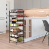 Unbranded 7 Tier Freestanding Water Bottle Organizer Storage Rack Stand