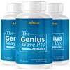 Pelican Vitamins The Genius Wave Pro- Brain Support- 3 Bottles-