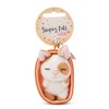 NICI Sleeping Pets Rabbit Caramel Keyring