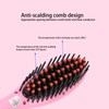 Household Hair Straightener Brush Negative Ion Styling Brush Hairdressing Tool