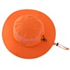 Connectile Unisex Outdoor Mesh Safari Hat, Solid, Wide Brim, UV