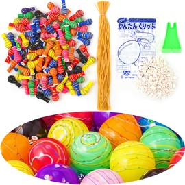Festival Plaza Water Yo-Yo Set, Water Yo-Yo, Clip, Set of 100, Yo-Yo, Yo-Yo, Yo-Yo, Scoop, Water Balloons, Toy, Easy, Clip, Elastic Balloons, Yo-Yo Balloons, Yo-Yo Fishing, Summer Festivals, Cheap,