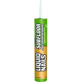 Liquid Nails LNP-902 Subfloor and Deck Waterborne Construction Adhesive, 28 Oz, White