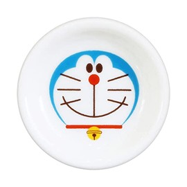 Kin-Jo Pottery 007123 Doraemon Small Plate, 3.5 inches (9 cm), Face Up, Made in Japan