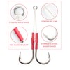 BLUEWING Ganchos de doble ayuda con cuerda Dyneema, 5 ganchos
