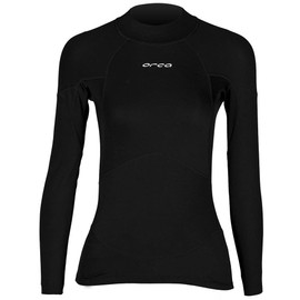 ORCA Womens Wetsuit Long Sleeve Base layer - Black Womens Size - 8