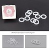 SING F LTD 500PCS Silicone O-Rings Compatible with Cherry MX