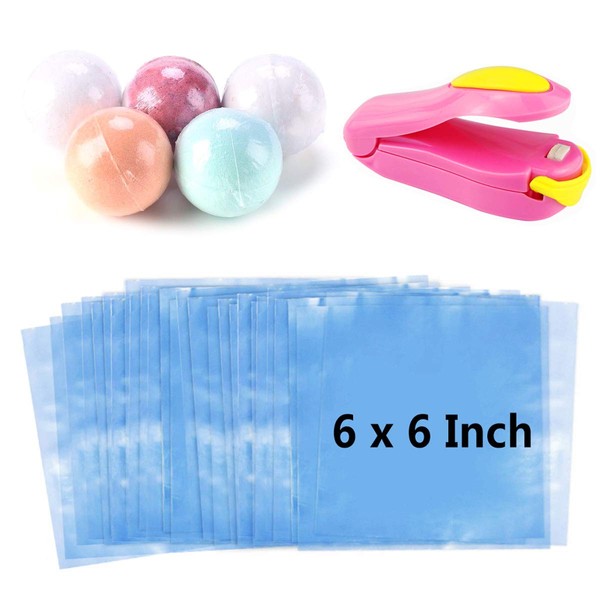 WFPLUS 200 pcs 6 x 6 inch Shrink Wrap Bags