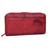 Julia Buxton Heiress Checkbook Wallet Red