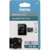 Hama microSDXC 64GB Class 10 UHS-I 80MB/s Karte inkl. SD