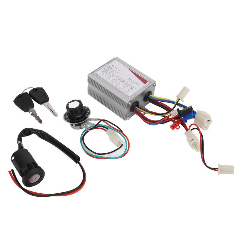12V 500W Electric Bike Controller Speed Control Switch Key Lock