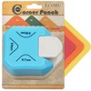 ECOHU Round Corner Punch, 3 in 1-3 Way Corner Puncher