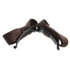 VINGTAINE H-483-BR Twist Ribbon Banana Clip Hair Accessories, Brown