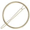 Lady Jayne Metallic Round Clip