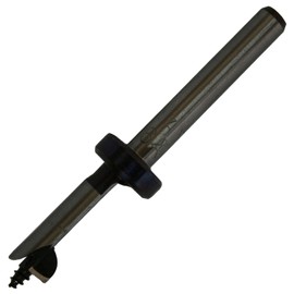 Star-M Shiitake Bit for Woodworking 9.0mm with Stopper Round Shaft Type 41B-090 Silver