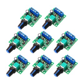 CenryKay 8Pcs 1.8v 3v 5v 6v 7.2v 12v 2A 30W Low Voltage DC Motor Speed Controller PWM 1803BK 1803B Adjustable Driver Switch