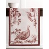 Maison d' Hermine Holy Jouy - Brown 100% Cotton Table