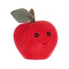 Apricot Lamb Apple Food Plush Toys for Children, Soft Cute